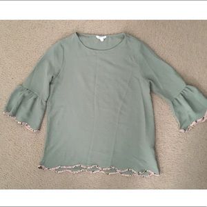 Beautiful Hearts Boutique Wave Detailed Top